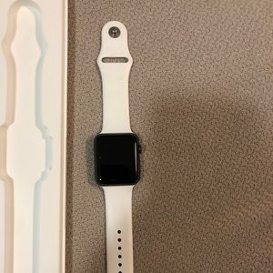 Apple Watch - Series 1 (42mm, space gray face)